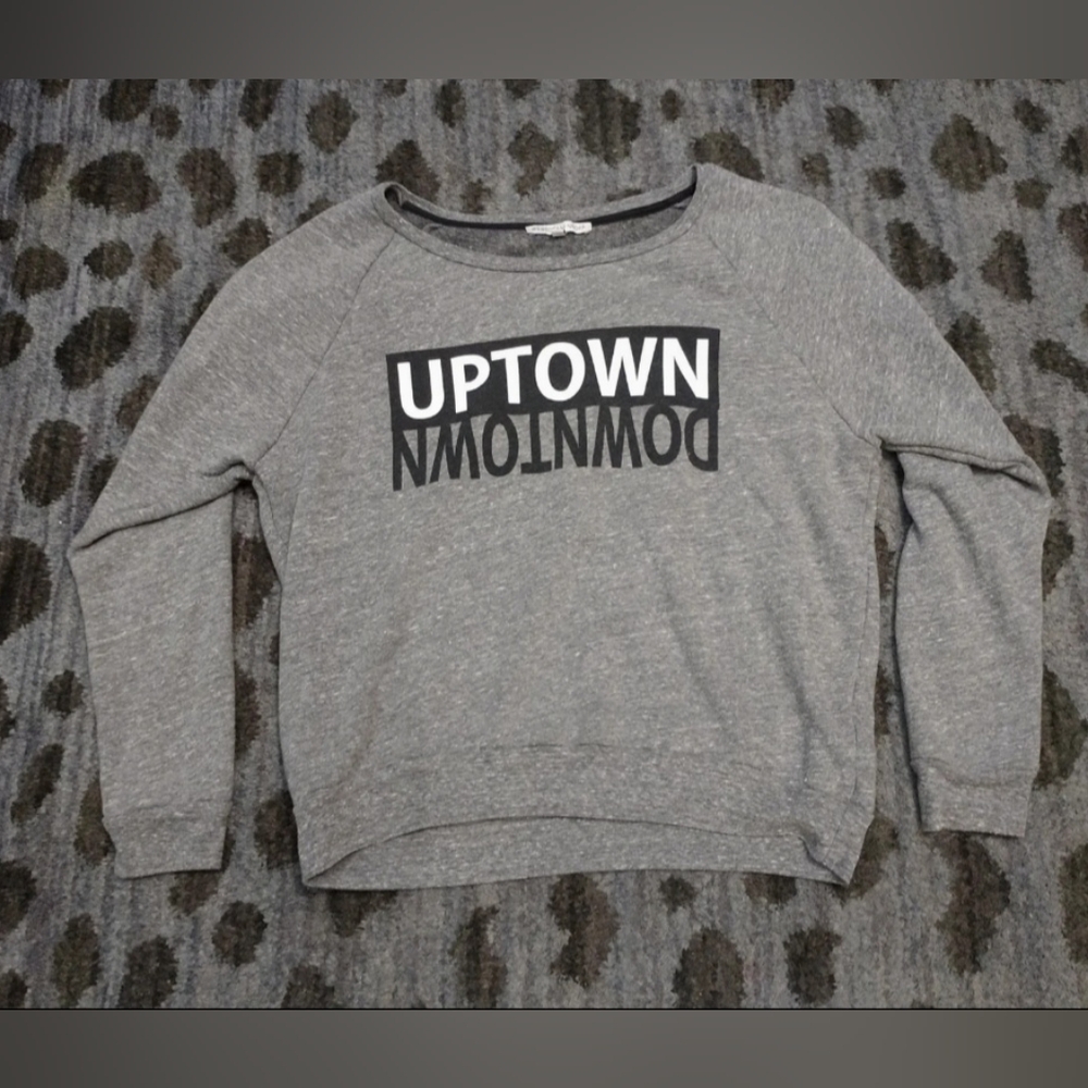 Rebecca Minkoff Wide Crew Neck Sweatshirt sz S